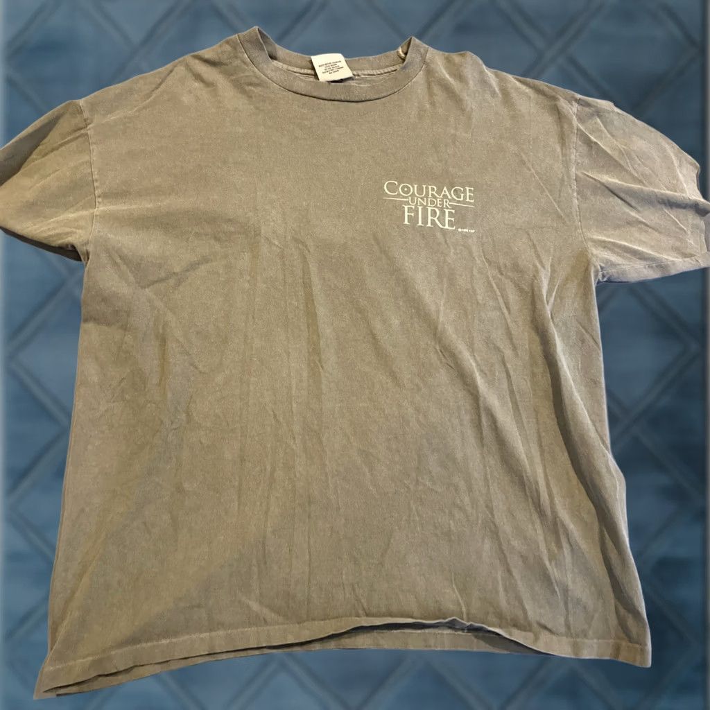 Anvil VINTAGE Courage Under Fire Movie Promo T Shirt Nike? Size US XL / EU 56 / 4 - 1 Thumbnail