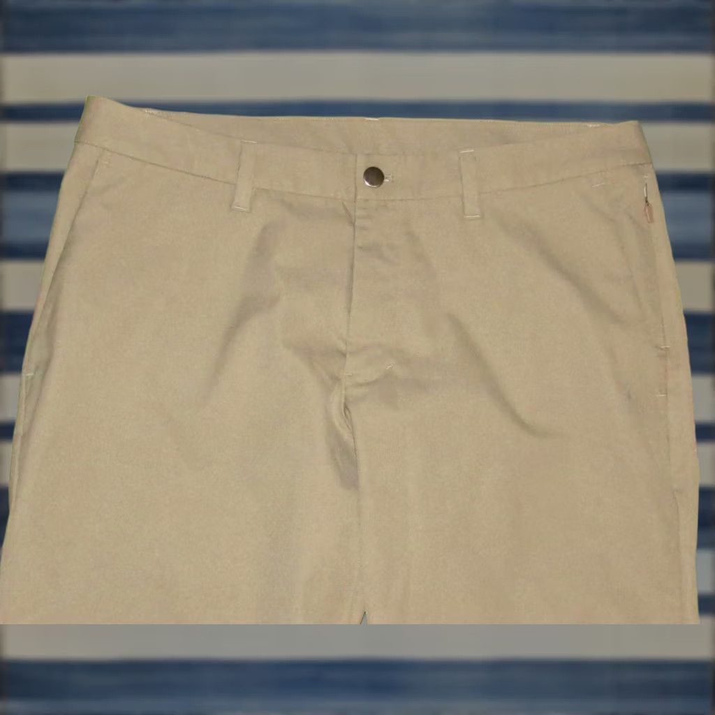 Lululemon LULULEMON Khaki Chino Pants 34 waist 33 inseam ABC Slim Fit Smooth Twill Trouser Mens Size US 34 / EU 50 - 1 Thumbnail