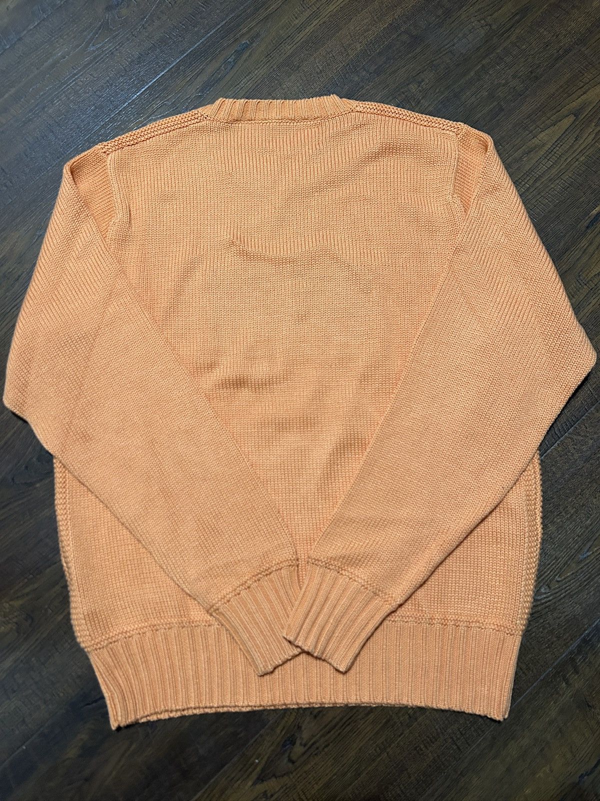 Vintage Polo Ralph Lauren American Flag Sweater Orange Sz M