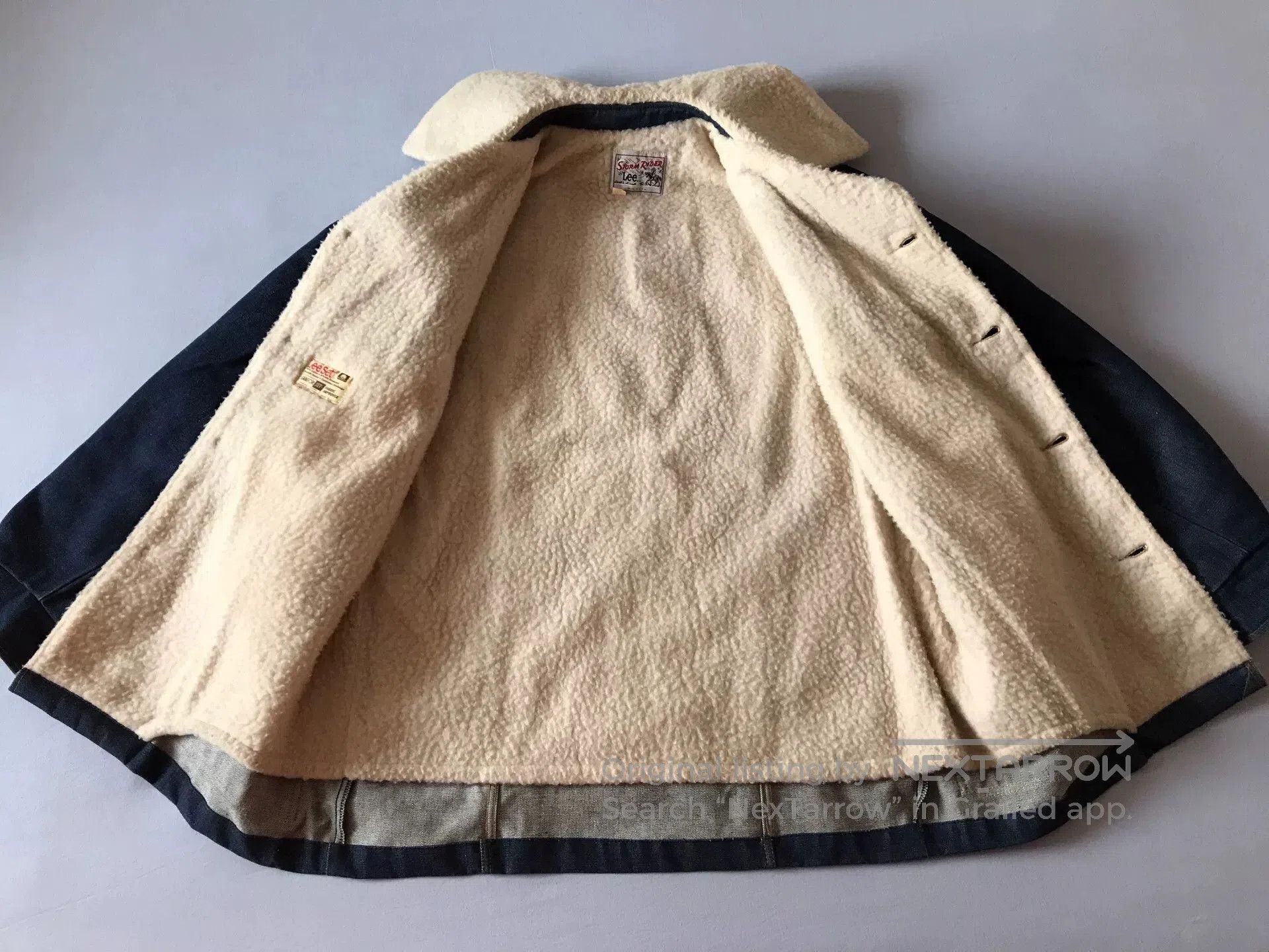 Lee 80s Lee Storm Rider Sherpa Lined Farm Coat. Size US L / EU 52-54 / 3 - 3 Thumbnail
