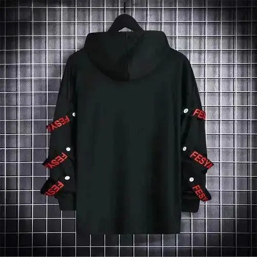 Designer Black Hoodie Top Size US M / EU 48-50 / 2 - 4 Thumbnail