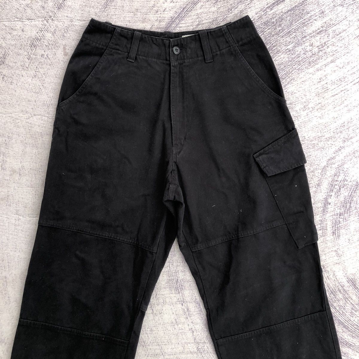 All Blacks Vintage Black pds Cargo Free Style Multpocket Pants Size US 29 - 3 Thumbnail