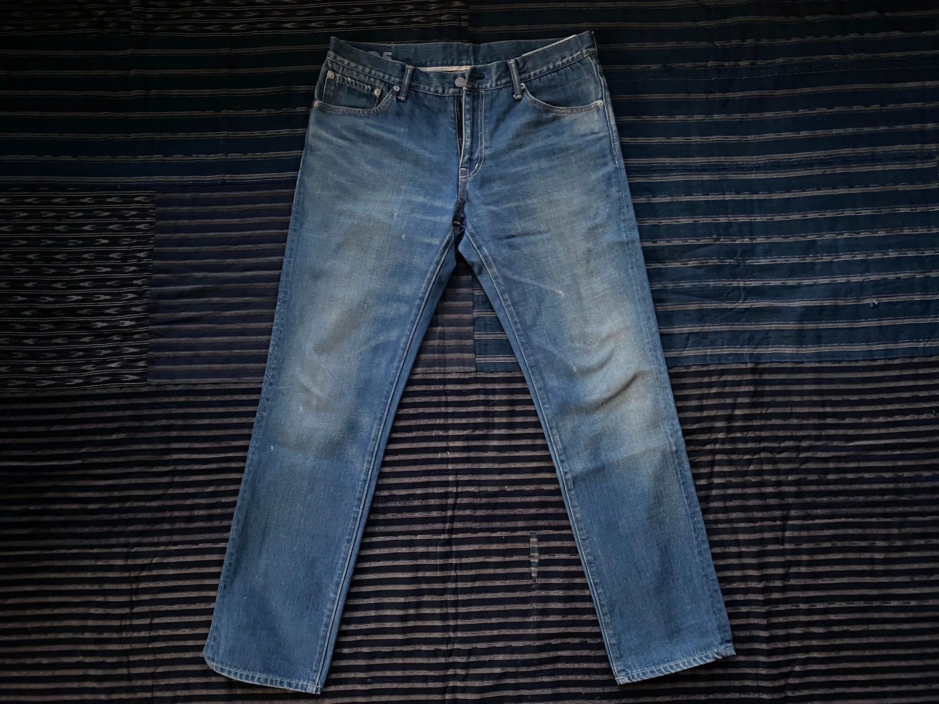 Visvim visvim 14AW SOCIAL SCLPTR 04 DMGD-5 vvD5 jeans Size US 34 / EU 50 - 1 Thumbnail