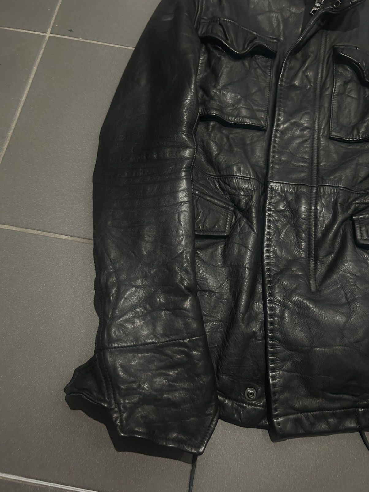 Japanese Brand ATTACK THE MIND 7 / OXHIDE / M65 JACKET Size US S / EU 44-46 / 1 - 2 Thumbnail