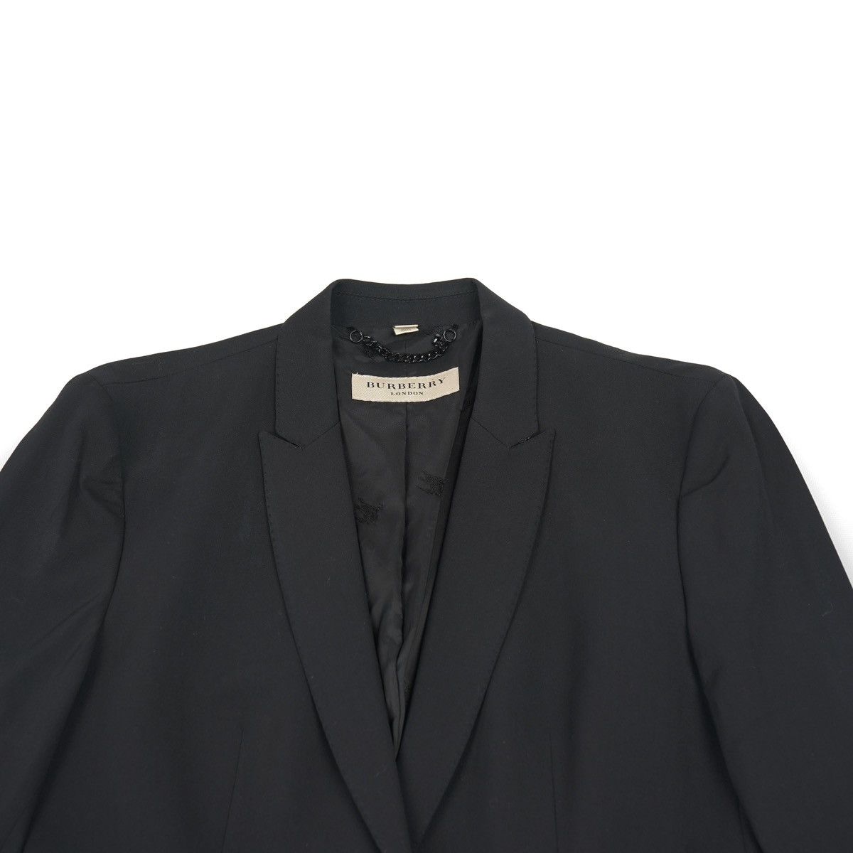 Burberry Burberry London Blazer Black Jacket Size XL / US 12-14 / IT 48-50 - 7 Thumbnail