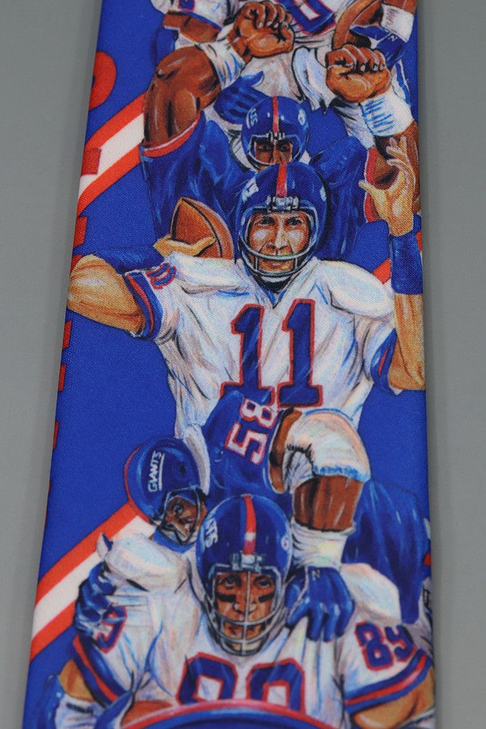 Ralph Marlin × Vintage Vintage New York Giants NFL Tie by Ralph Marlin Size ONE SIZE - 6 Thumbnail