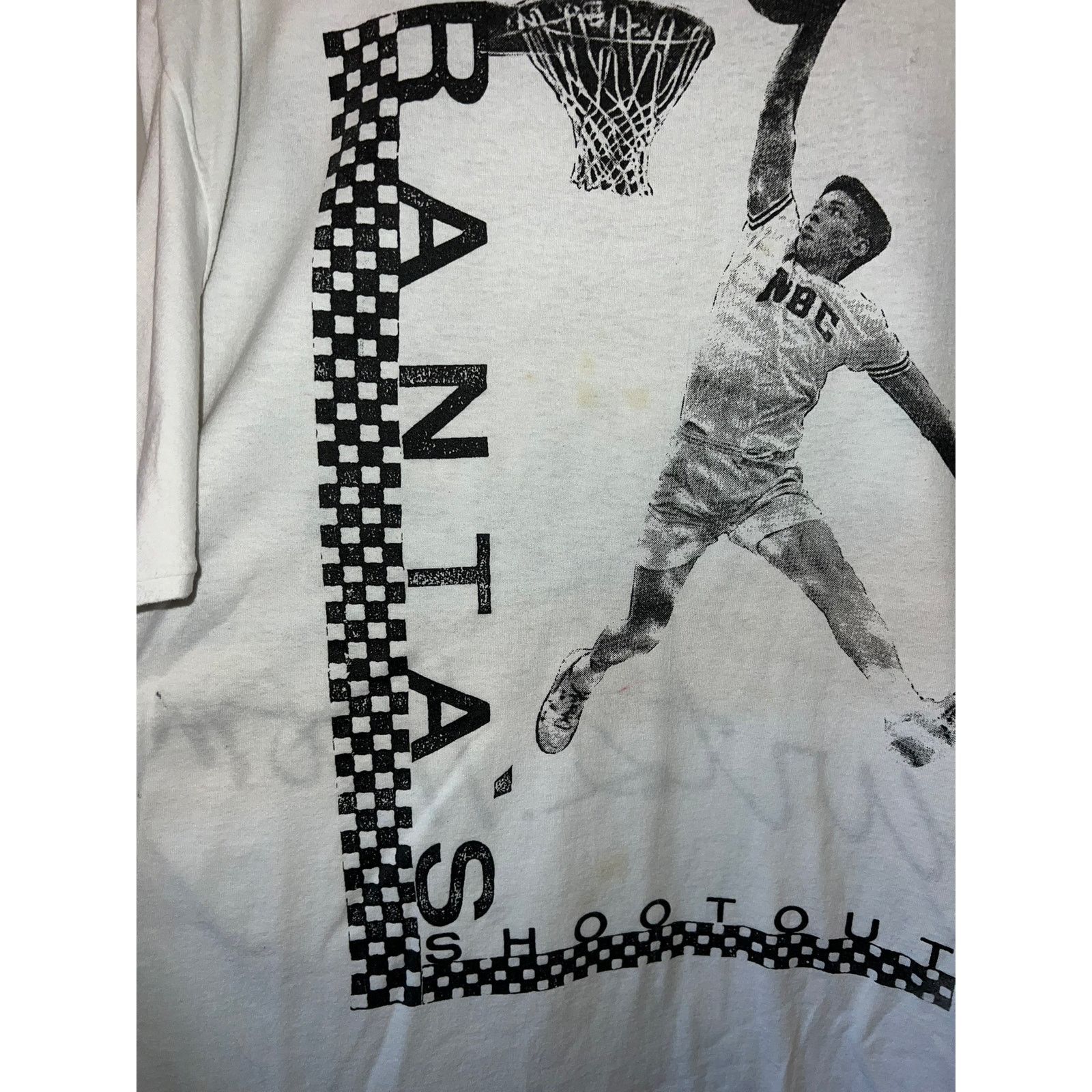 Hanes Vintage Basketball Shirt Ranta's Shootout Cascade Tee 90s 2X Size US XXL / EU 58 / 5 - 4 Thumbnail