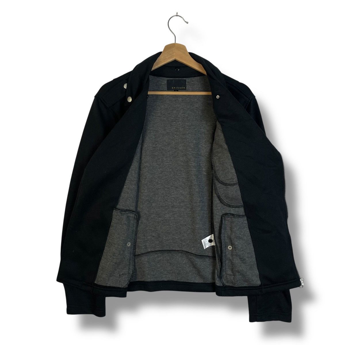 If Six Was Nine 🇯🇵 SPINASH MOLESKIN DOUBLE COLLAR PUNK GOTHIC JACKET Size US L / EU 52-54 / 3 - 3 Thumbnail