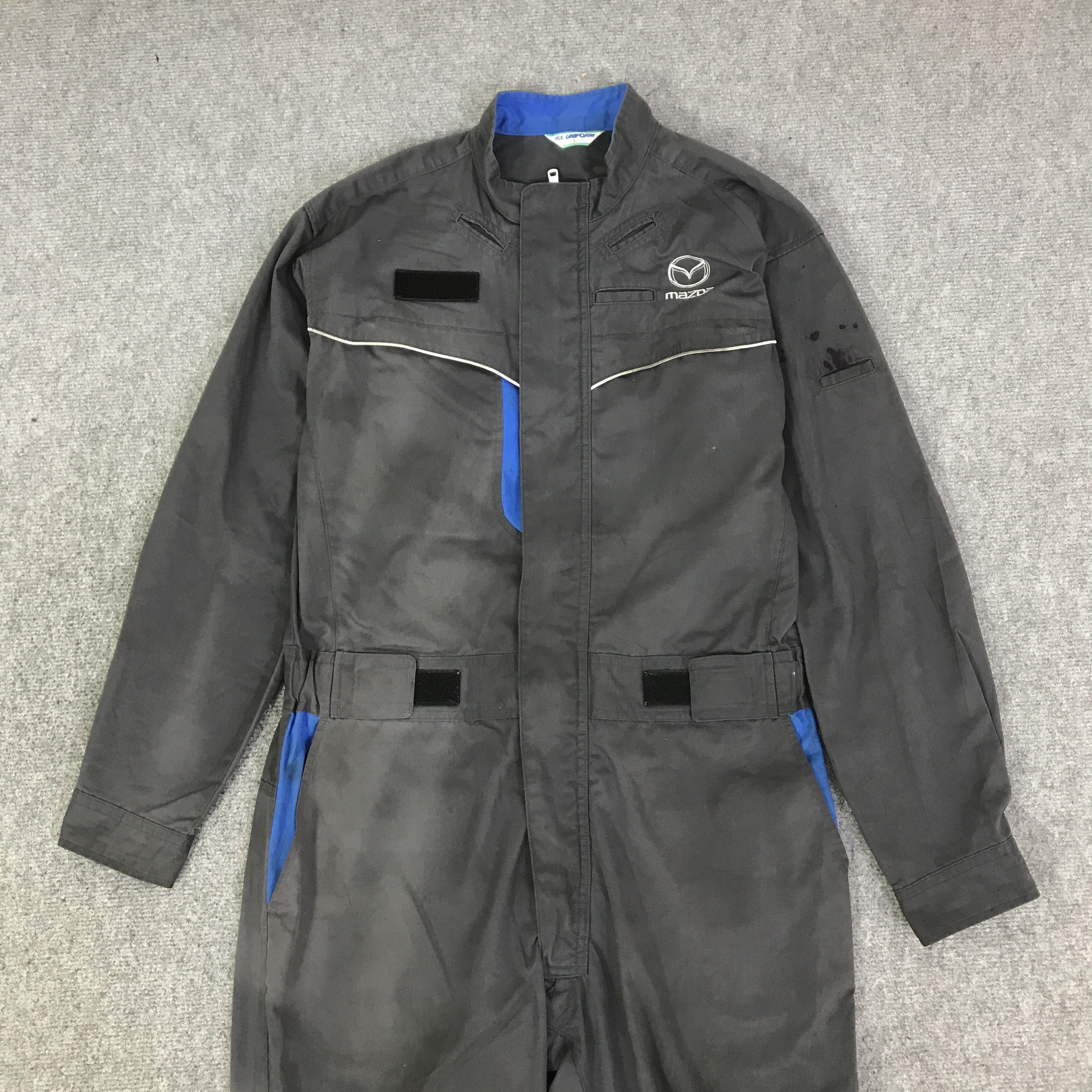 Japanese Brand MAZDA RACING JAPAN COVERALL JACKET K110B11 Size US L / EU 52-54 / 3 - 3 Thumbnail