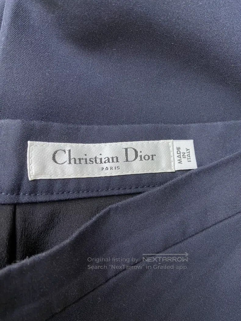 Dior Dior Black skirt pants Size 26" / US 2 / IT 38 - 3 Thumbnail