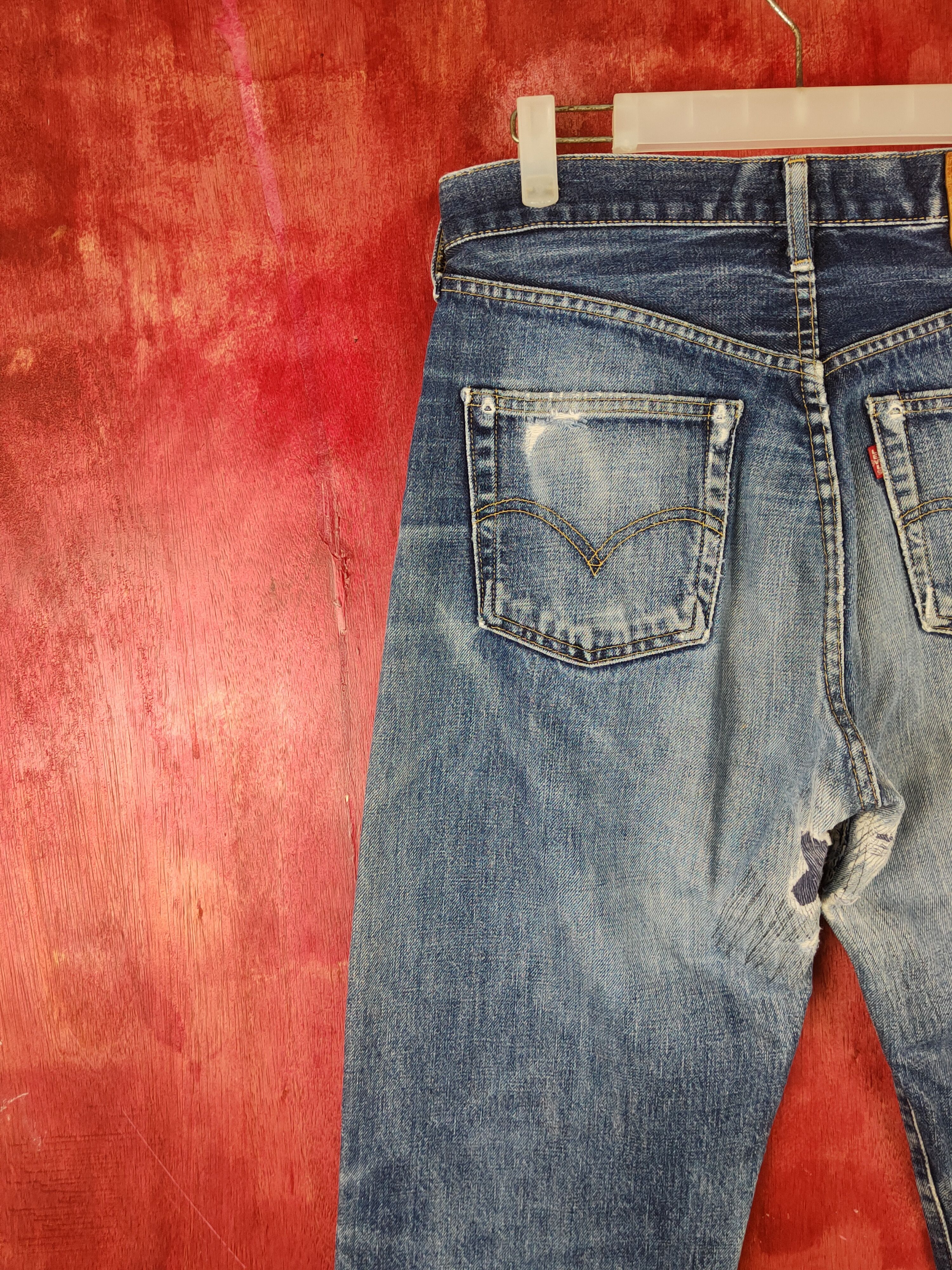 Levi's Levi's big E vintage selvedge Blue jeans Denim Pants #S1367 Size US 31 - 10 Thumbnail
