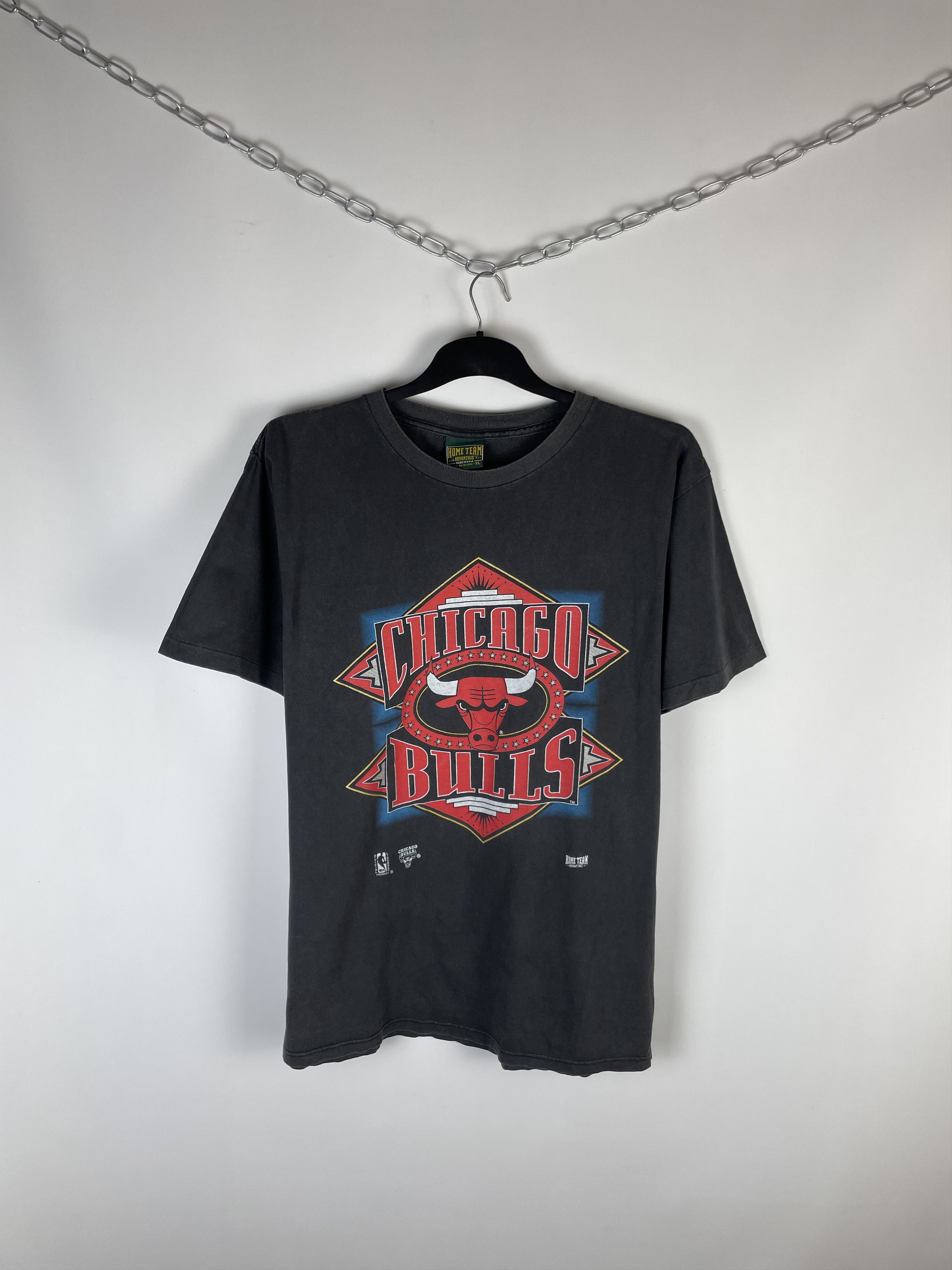 NBA Vintage Chicago Bulls Tee 90s Size US XL / EU 56 / 4 - 1 Thumbnail