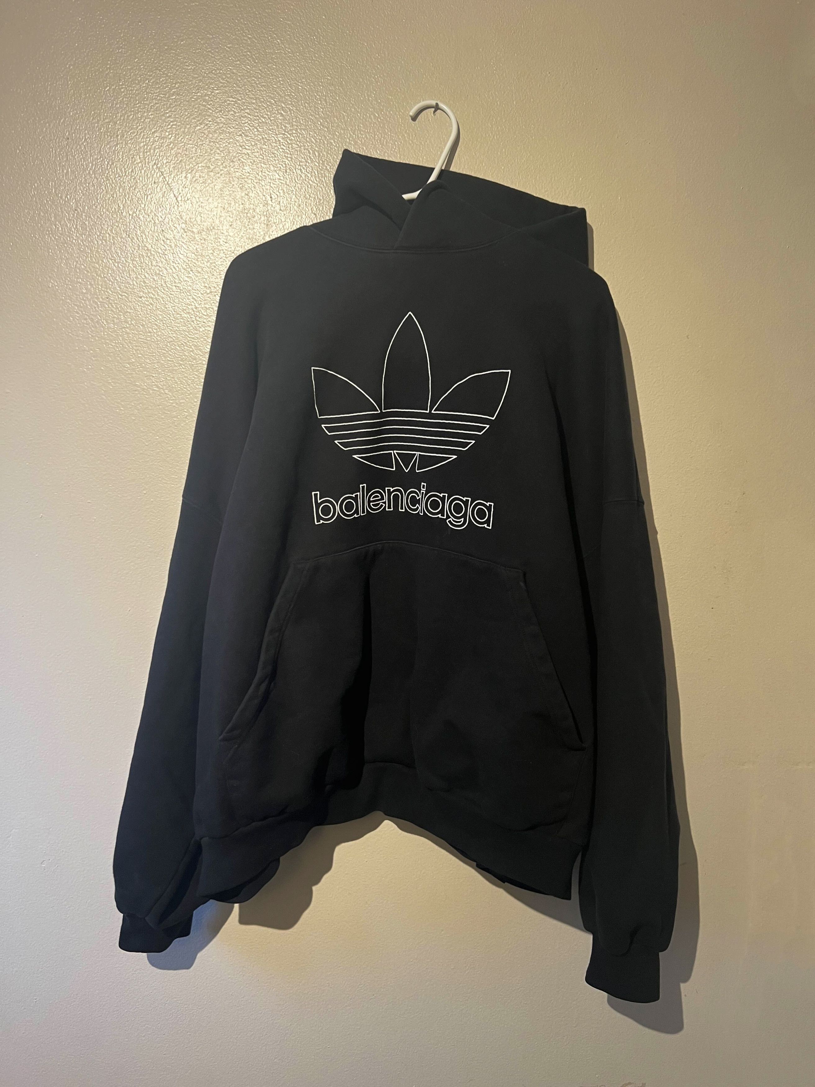 Balenciaga Adidas Hoodie | Grailed
