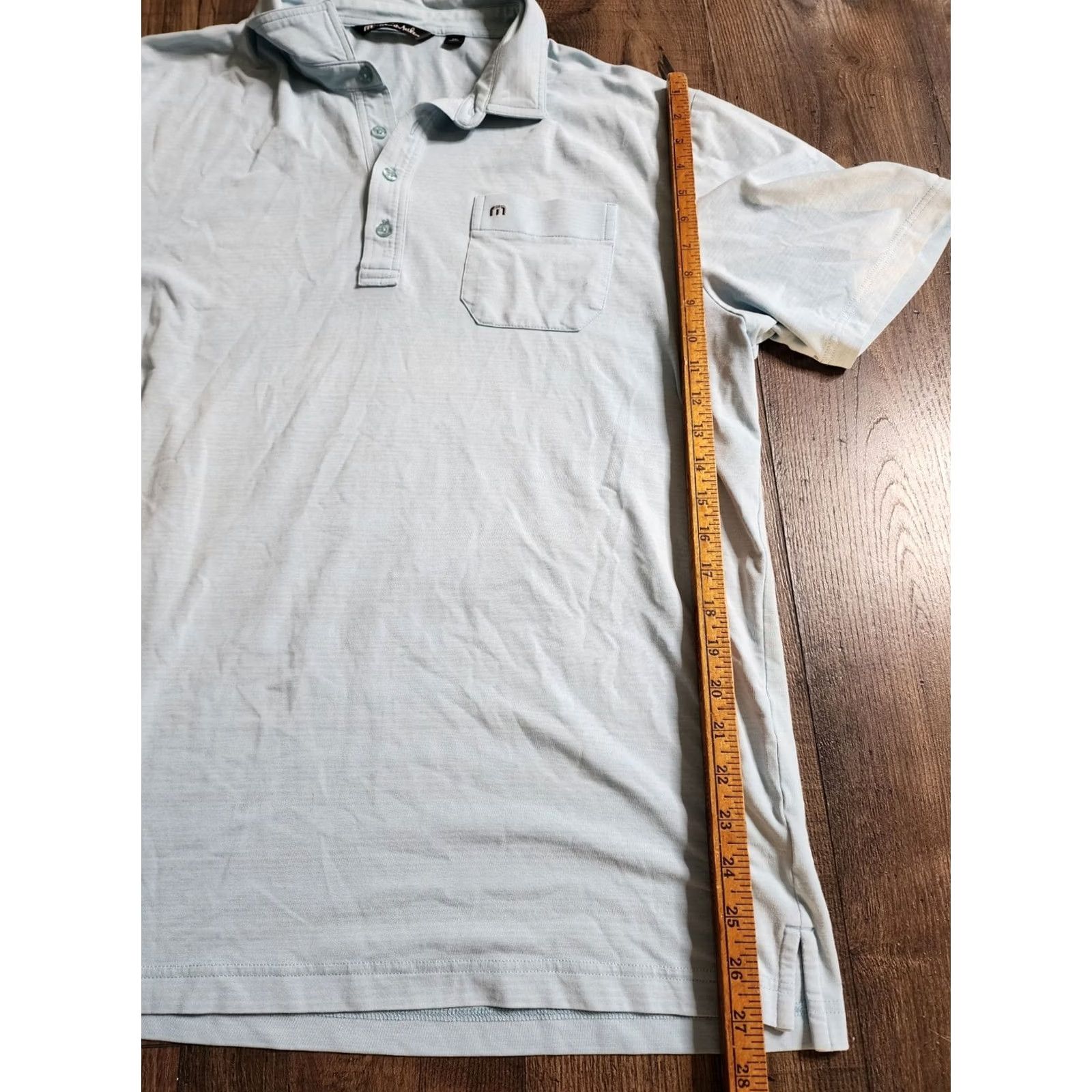 TravisMathew Travis Mathew Polo Shirt CHATEAU WHISTLER Golf Club Mens 2XL Blue Short Sleeve Collared Embroidered Cotton Size US XXL / EU 58 / 5 - 3 Thumbnail