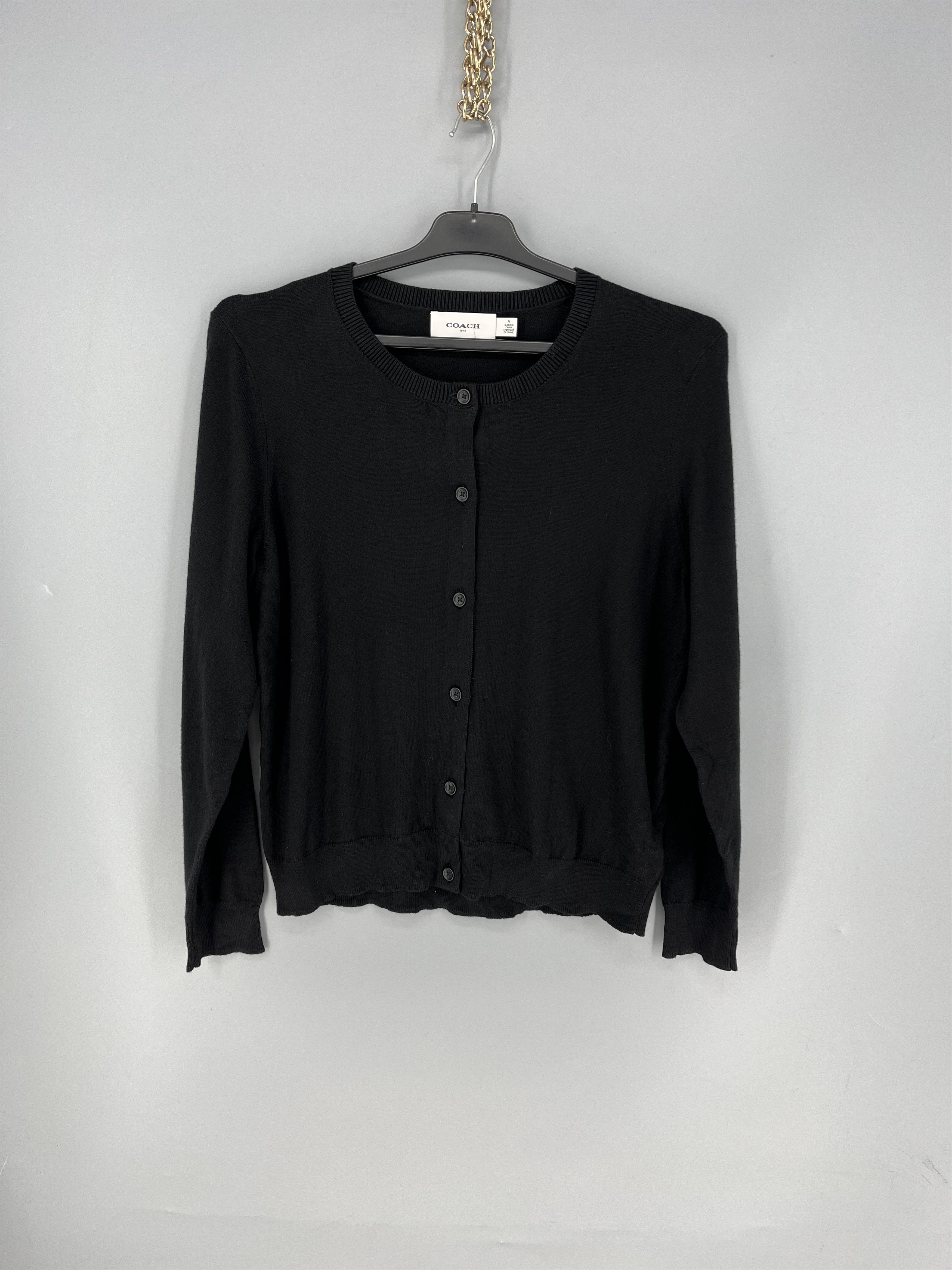 Coach NWOT Coach 1941 Womens Luxury Cotton Viscose Knit Button Size M / US 6-8 / IT 42-44 - 1 Thumbnail