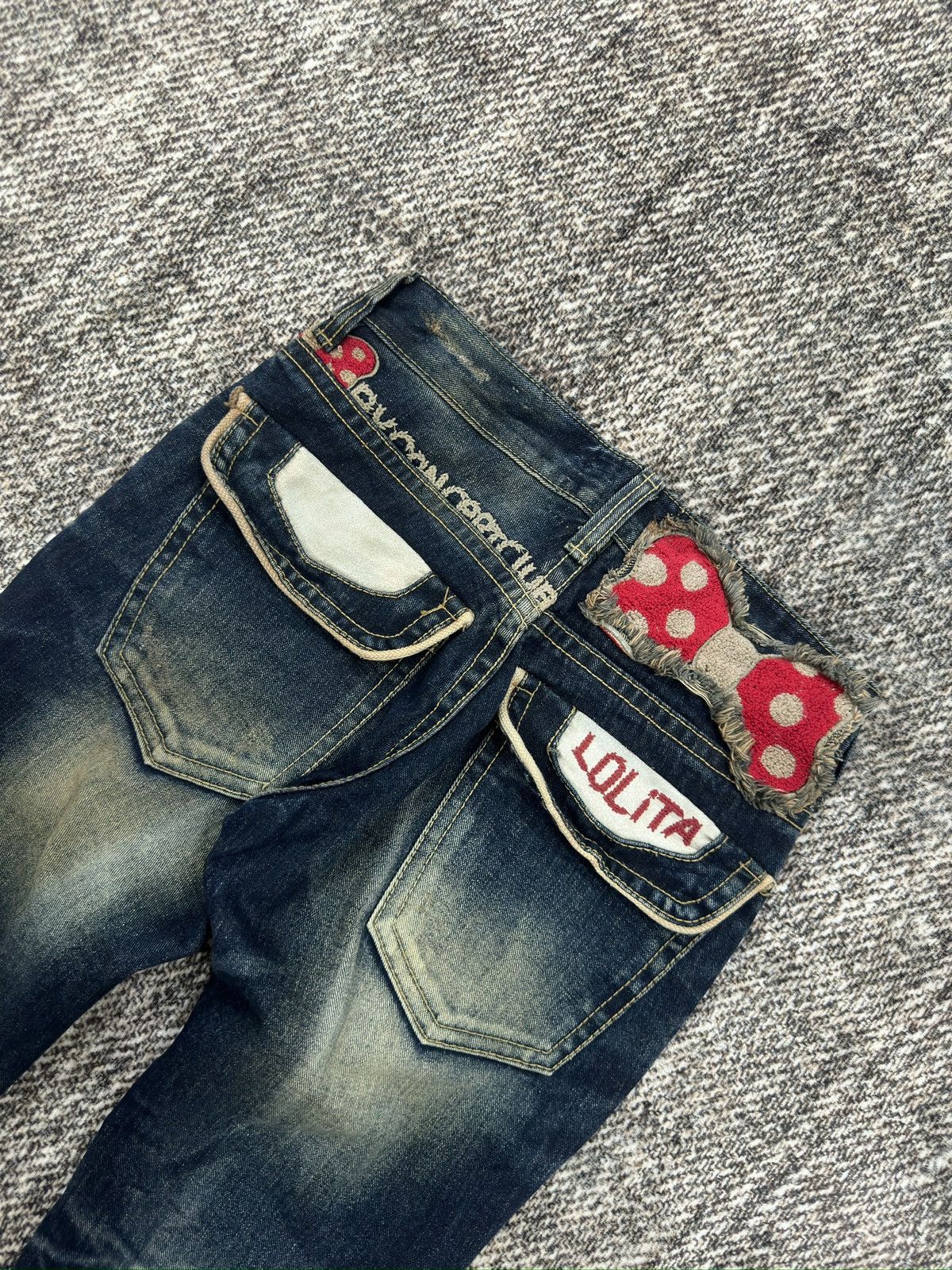 If Six Was Nine × Japanese Brand Yoshitomo Nara x Lolita Rare Jeans Size US 30 / EU 46 - 7 Thumbnail
