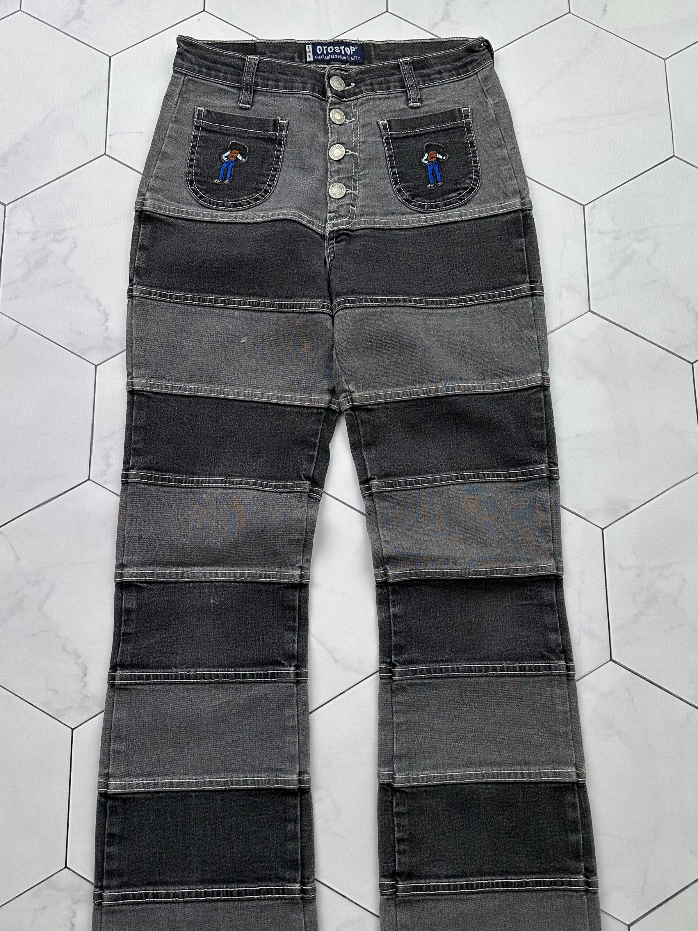 Japanese Brand Vintage Flare Jeans (B536)E2 Size 25" / US 0 / IT 36 - 2 Thumbnail