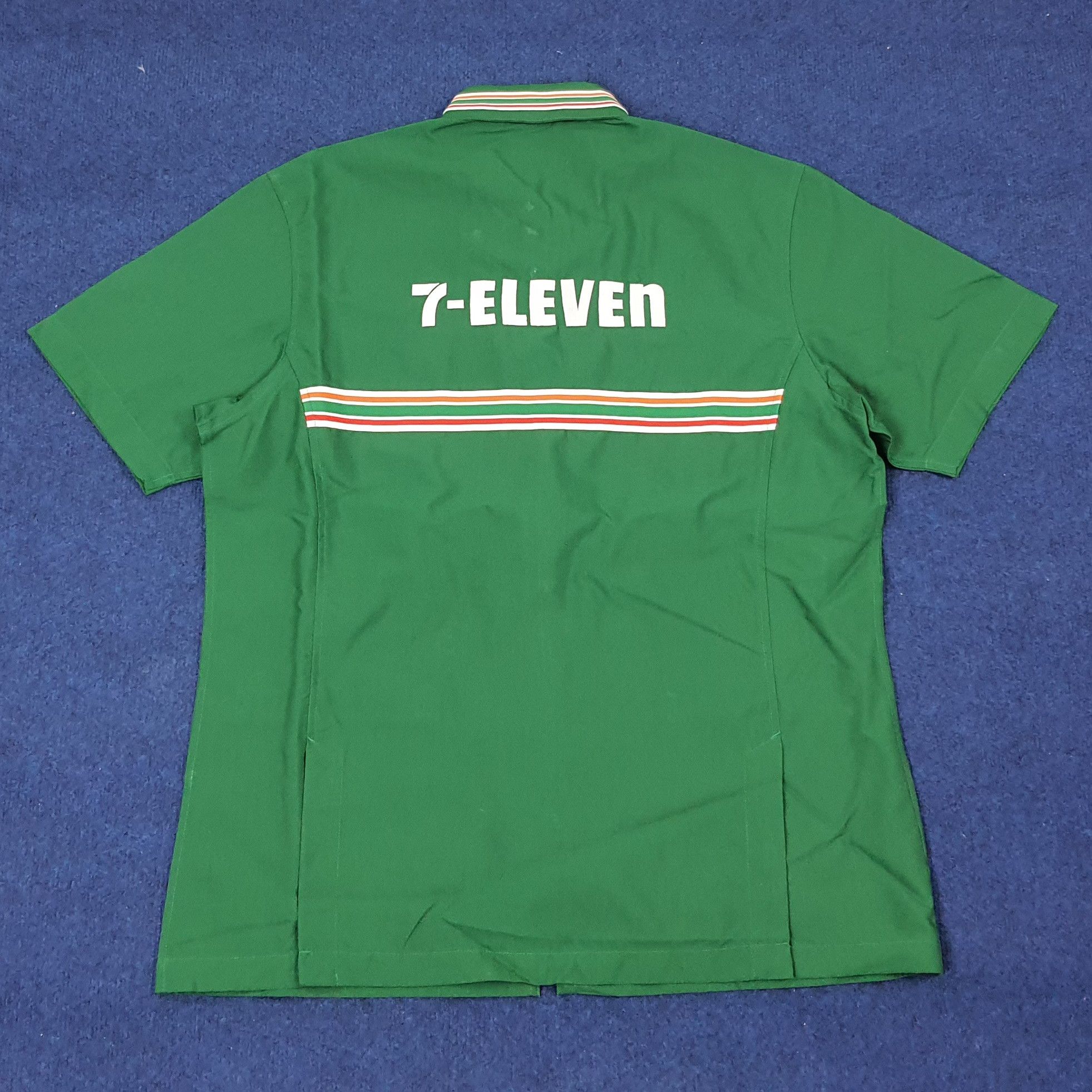 Japanese Brand Vintage 7 Eleven Japan Worker Staff Uniform C239N54 Size US L / EU 52-54 / 3 - 1 Thumbnail