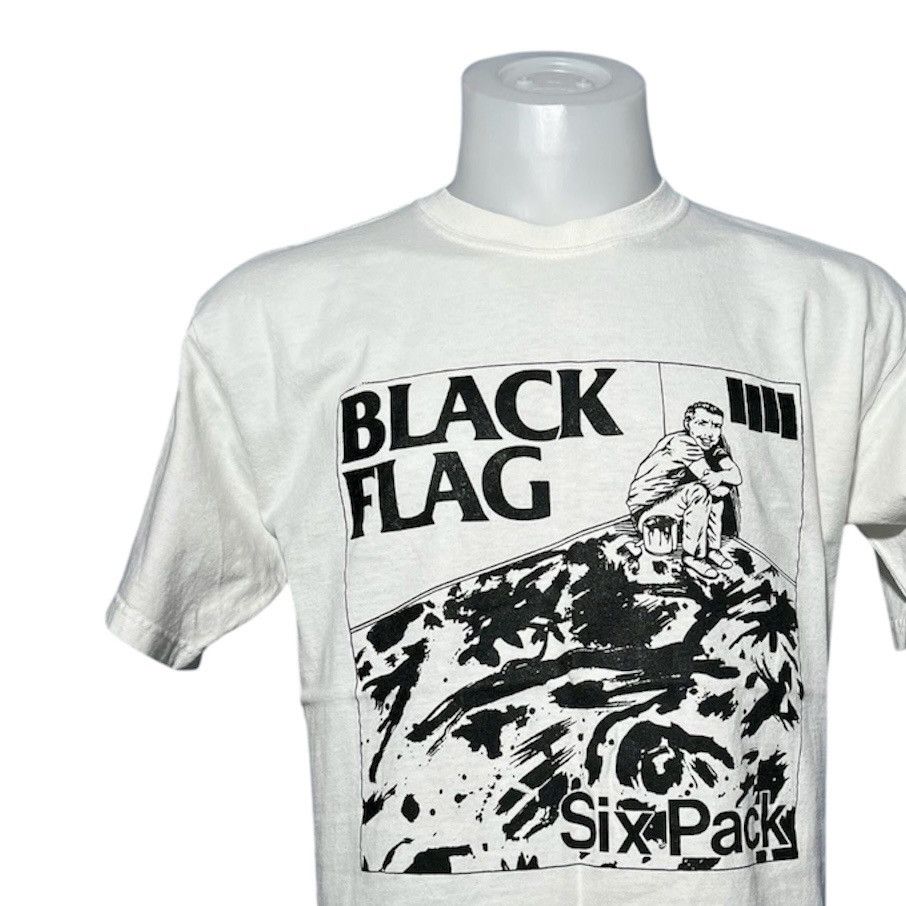 Black Flag Black flag Henry Rollins Punk Rock Band Vintage T-Shirt Size US M / EU 48-50 / 2 - 1 Thumbnail