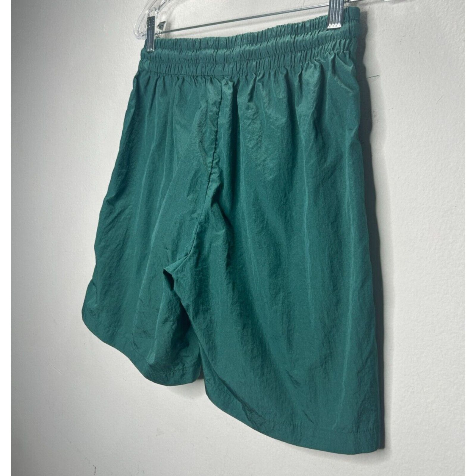 Guess Guess Green Stretch Waist Drawstring Nylon Jogging Shorts S Size 26" / US 2 / IT 38 - 5 Thumbnail