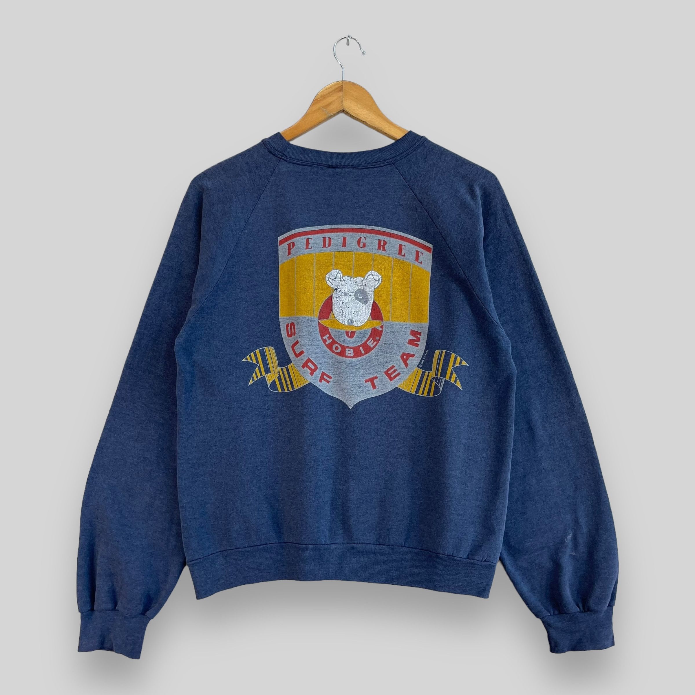 Vintage Pedigree HOBIE Surf Team Printed Crewneck Sweatshirt