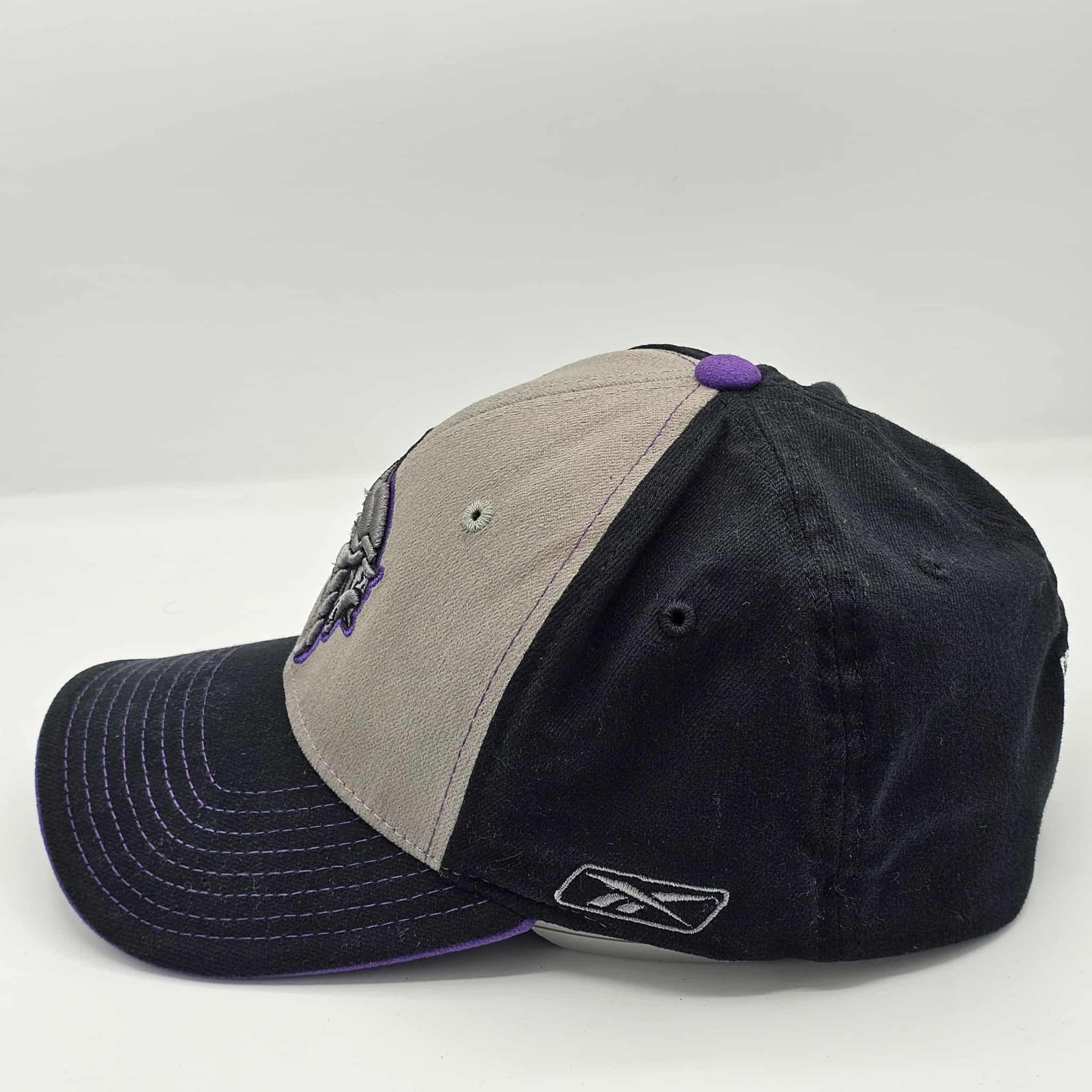 NFL Minnesota Vikings Vintage Y2K Reebok Stretch Hat Size ONE SIZE - 2 Thumbnail
