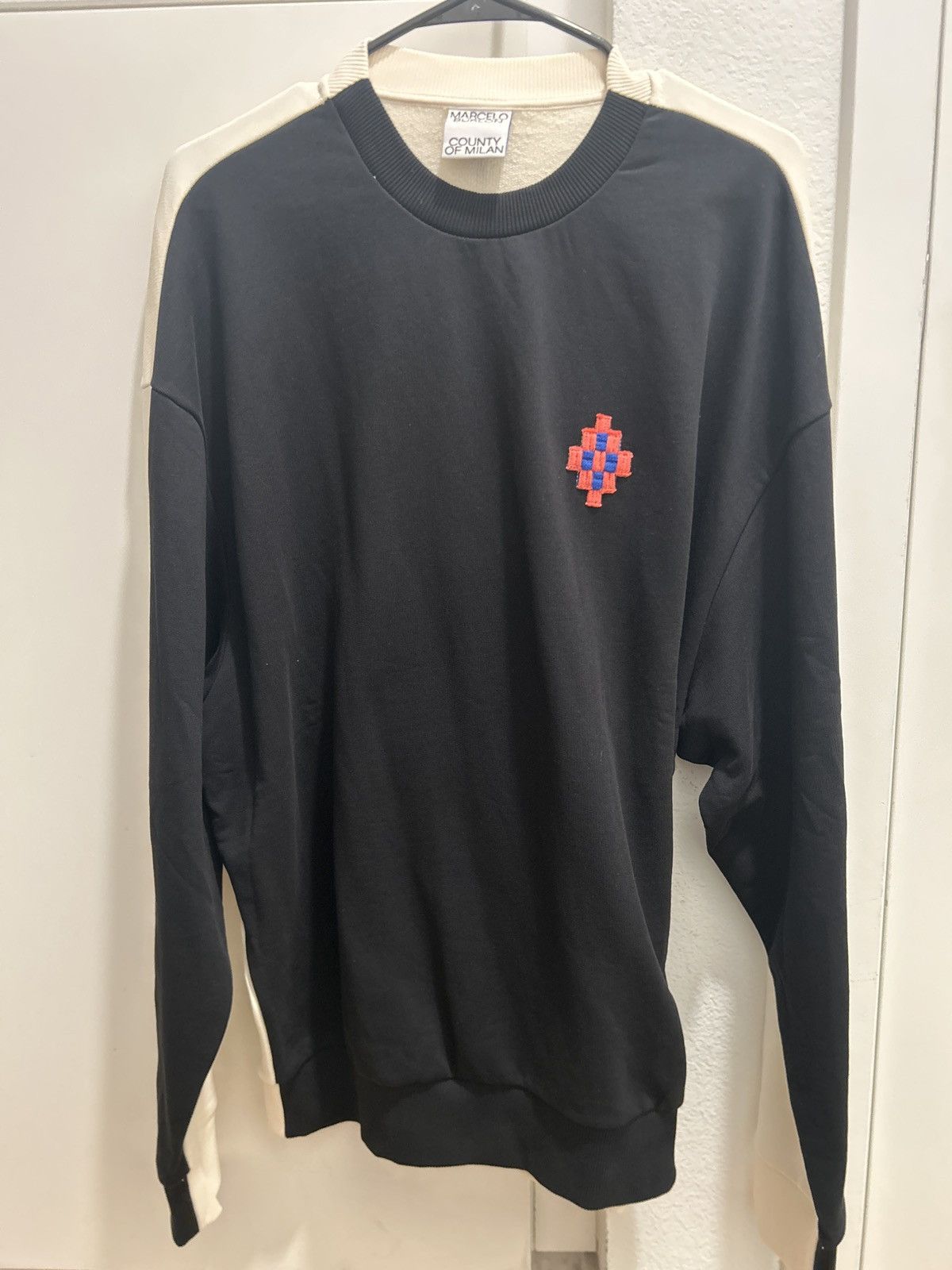 Marcelo Burlon Marcelo Burlon Cross Patch Crewneck Oversized New!! Size US S / EU 44-46 / 1 - 1 Thumbnail