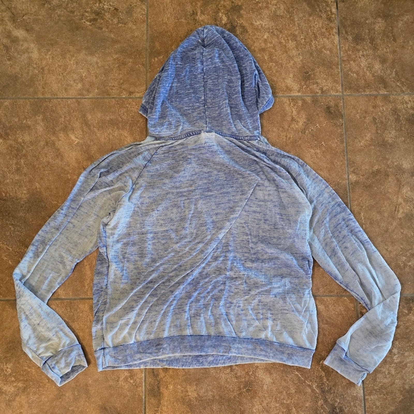 DC Comics Blue Burnout | DC COMICS | Superman Hoodie Size XL / US 12-14 / IT 48-50 - 2 Thumbnail