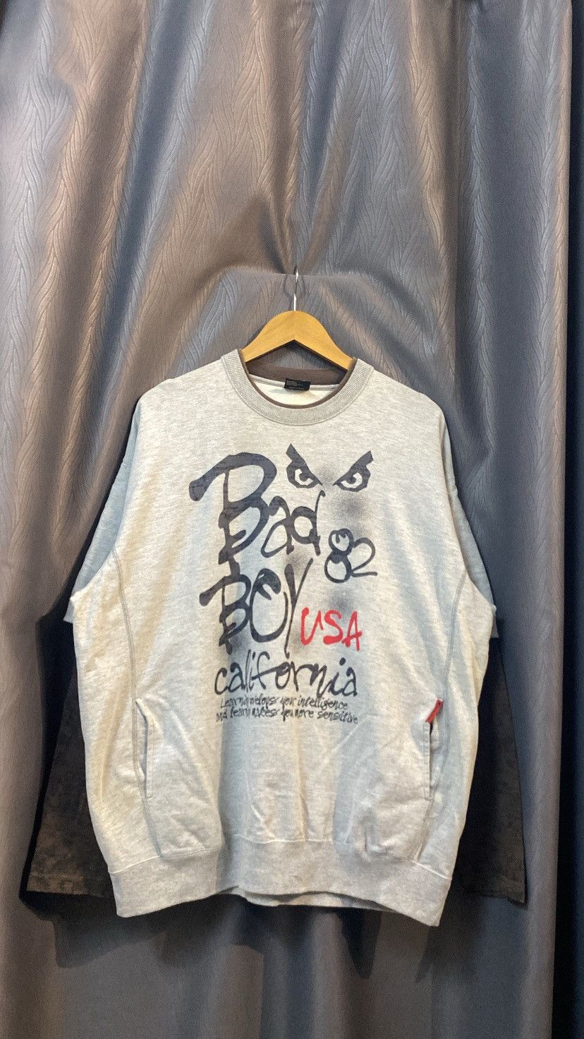 JNCO ‼️NEED GONE‼️ Vintage Badboy Eye Double sleeve Size US XL / EU 56 / 4 - 1 Thumbnail
