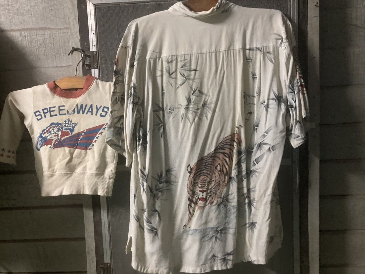 Japanese Brand × Vintage Vintage Jungle Sturm Hawaiin shirt Size US L / EU 52-54 / 3 - 2 Thumbnail
