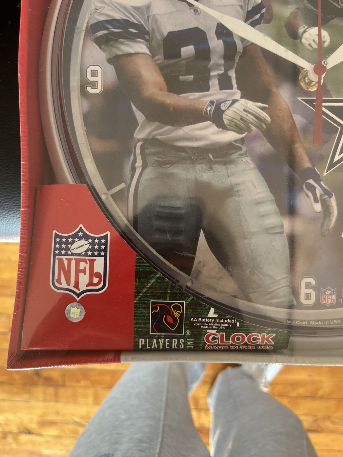 NFL Dallas Cowboys Roy Williams NFL Plastic Wall Clock Size ONE SIZE - 4 Thumbnail