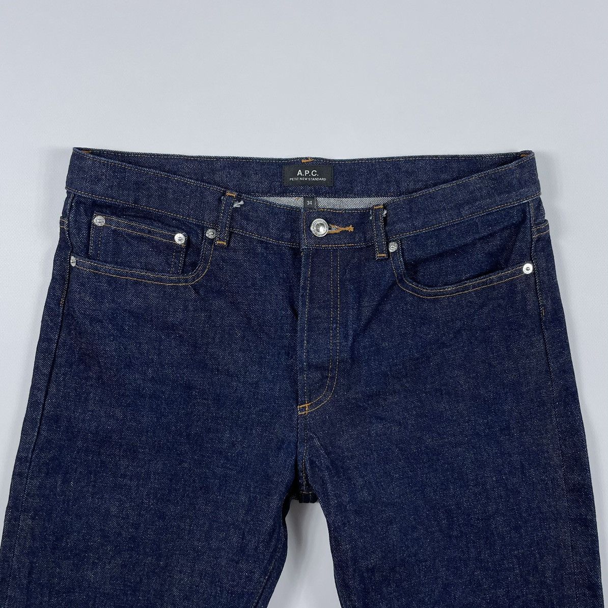 A.P.C. APC Jeans Petit Standard Selvedge Denim Pants Size US 34 / EU 50 - 4 Thumbnail