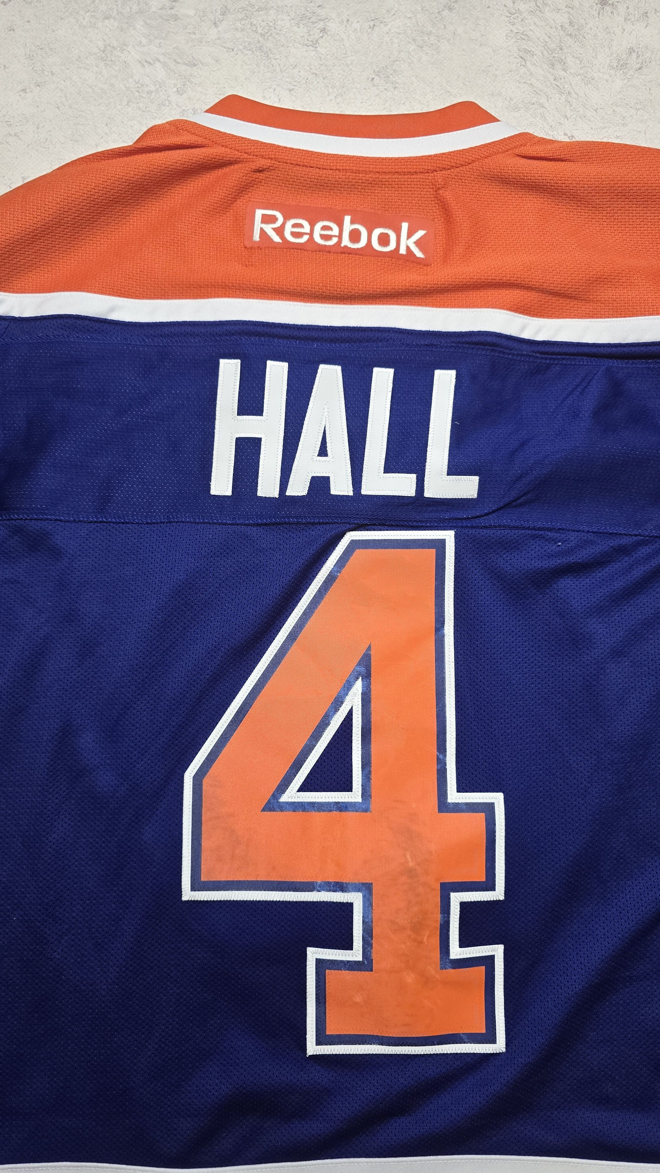 Reebok Reebok Edmonton Oilers Taylor Hall #4 NHL Hovkey Jersey Size US S / EU 44-46 / 1 - 5 Thumbnail