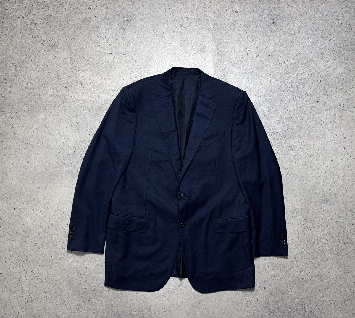 Ermenegildo Zegna Ermenegildo Zegna Luxury Vintage Wool Blazer Size 52R Size 52R - 2 Thumbnail
