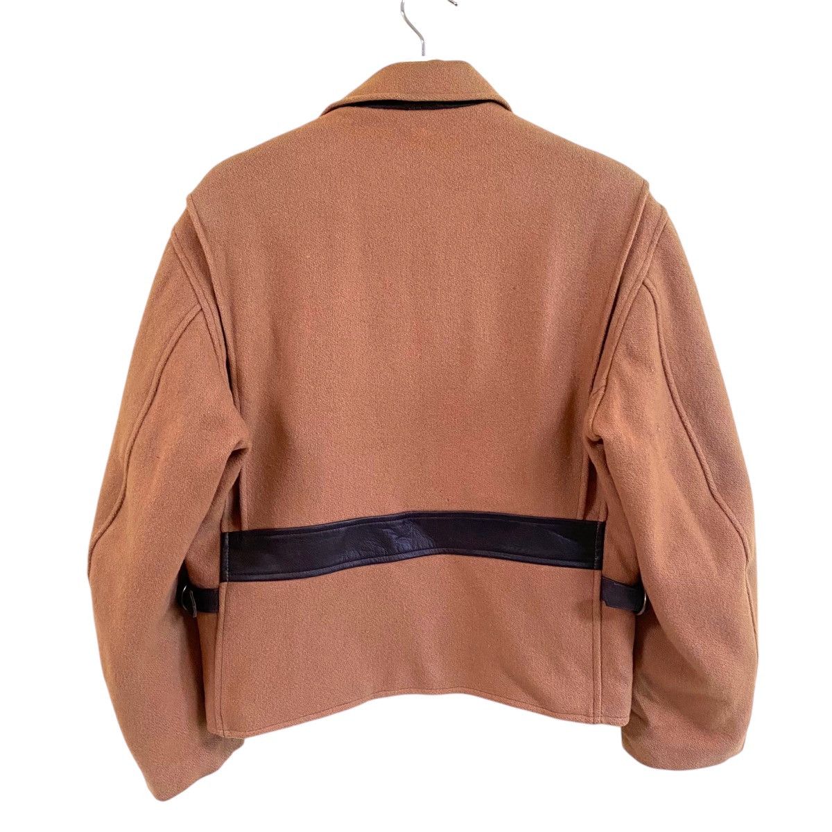Golden Bear × Taylor Stitch × Vintage 💥 VINTAGE GOLDEN BEAR HARD WOOL LEATHER TRIM JACKET Size US M / EU 48-50 / 2 - 6 Thumbnail