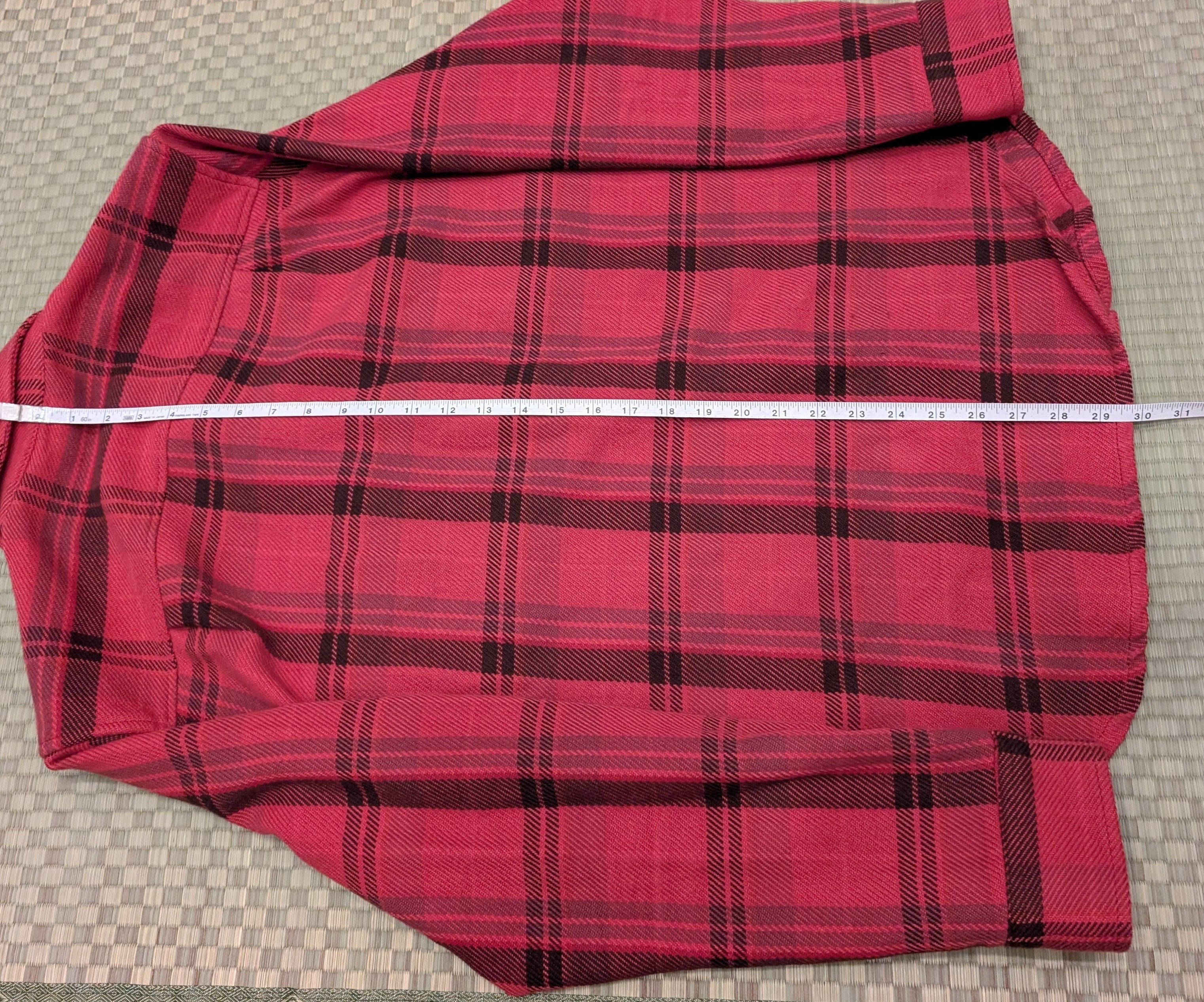 Outerknown Outerknown The Blanket Flannel Shirt Red Men's Size Large Size US L / EU 52-54 / 3 - 6 Thumbnail