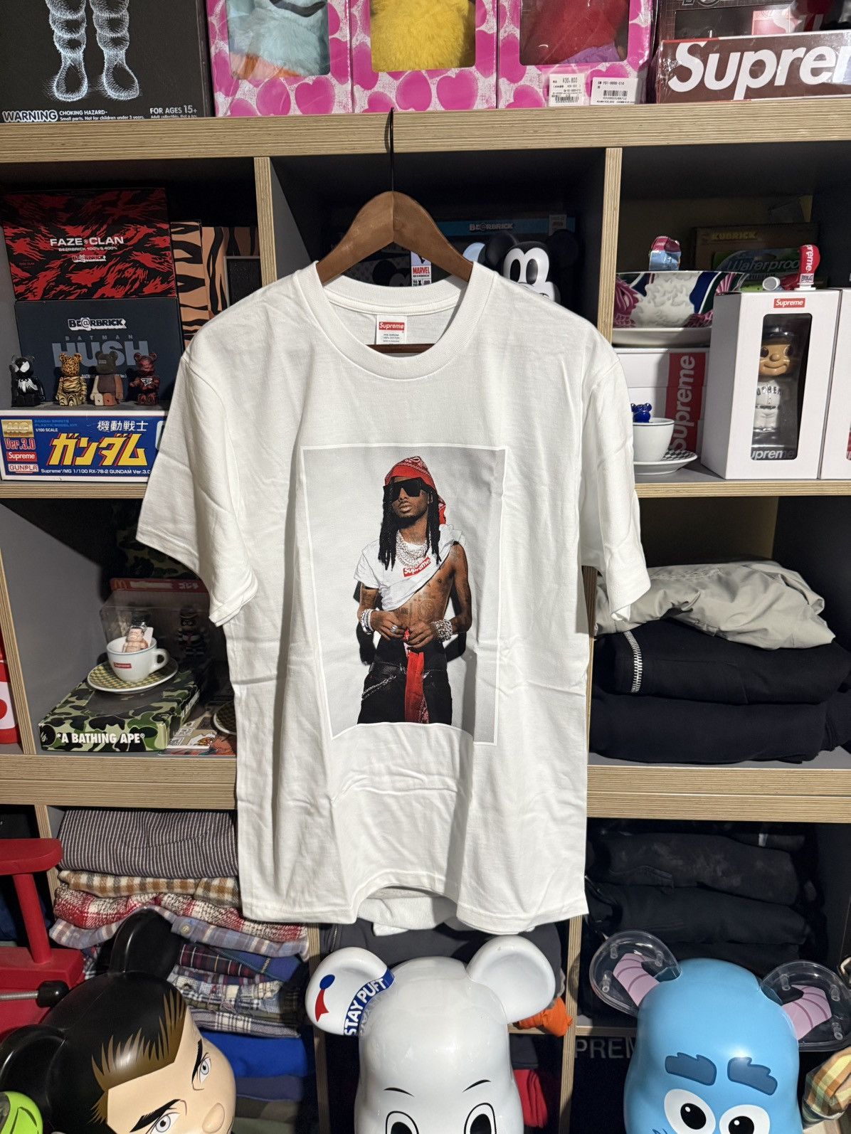 Supreme Playboi Carti supreme tee white | Grailed