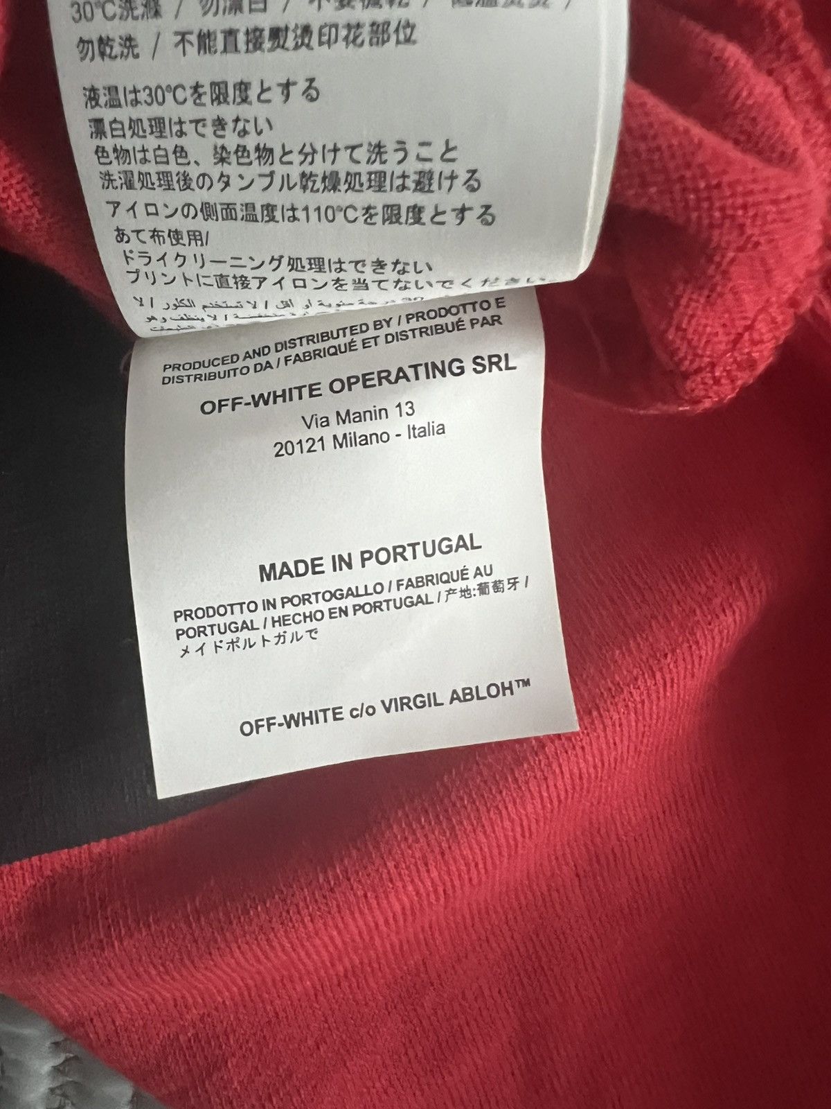 Off-White OFF-WHITE VIRGIL ABLOH 2013 MONALISA RED T-SHIRT SIZE SMALL Size US S / EU 44-46 / 1 - 9 Thumbnail