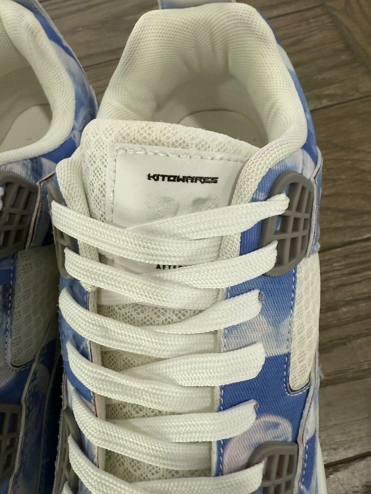 Kitowares 🙏🏻 KITOWARES Custom RARE! Jordan 4 Afterlife Size 12 🙏🏻 Size US 12 / EU 45 - 5 Thumbnail