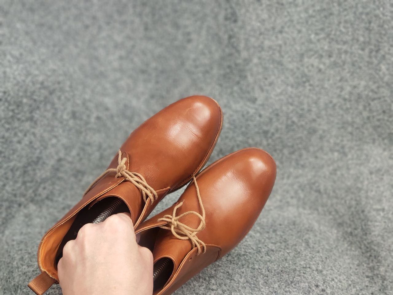 Carmina Carmina Design leather chukka boots Lace Handmade Shoes Size US 8 / IT 38 - 14 Thumbnail