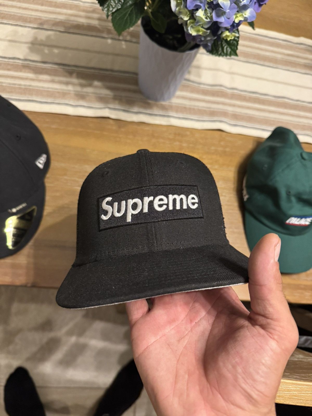 Supreme Supreme box logo fitted trucker Size ONE SIZE - 1 Thumbnail