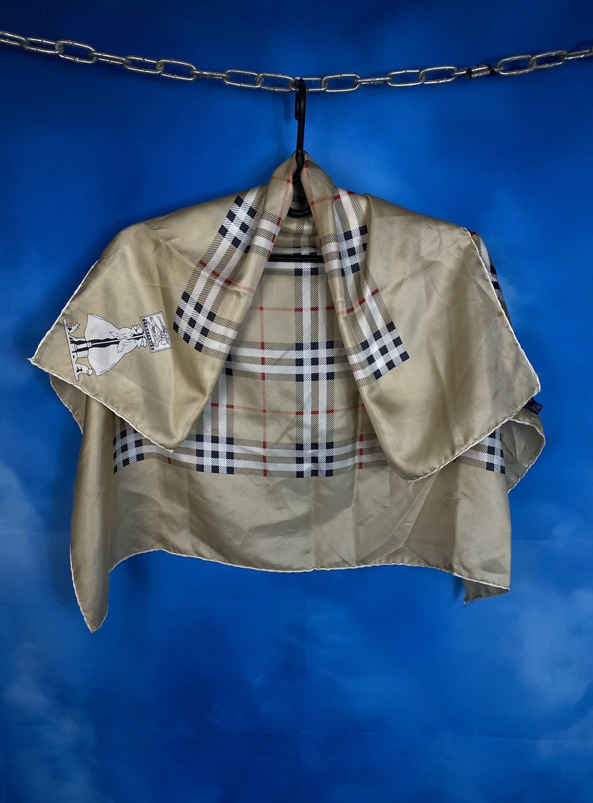 Burberry Burberry’s 100% silk vintage scarf Size ONE SIZE - 1 Thumbnail