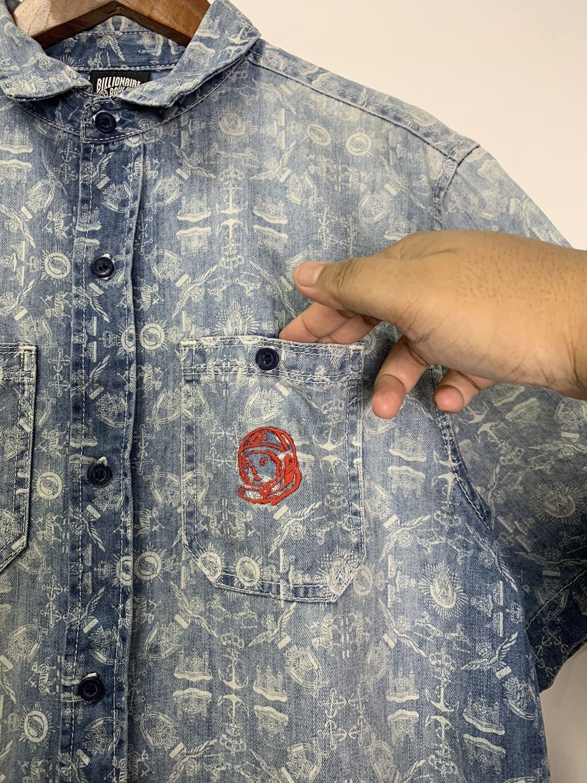 Billionaire Boys Club × Vintage Vintage Billionaire Boys Club button up Size US S / EU 44-46 / 1 - 9 Thumbnail