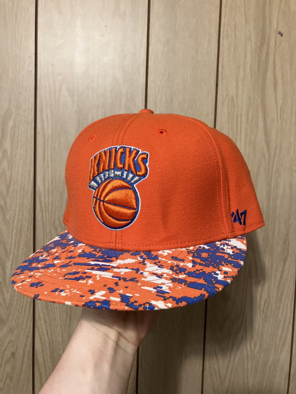 47 Brand × NBA New York Knicks Hat Size ONE SIZE - 3 Thumbnail