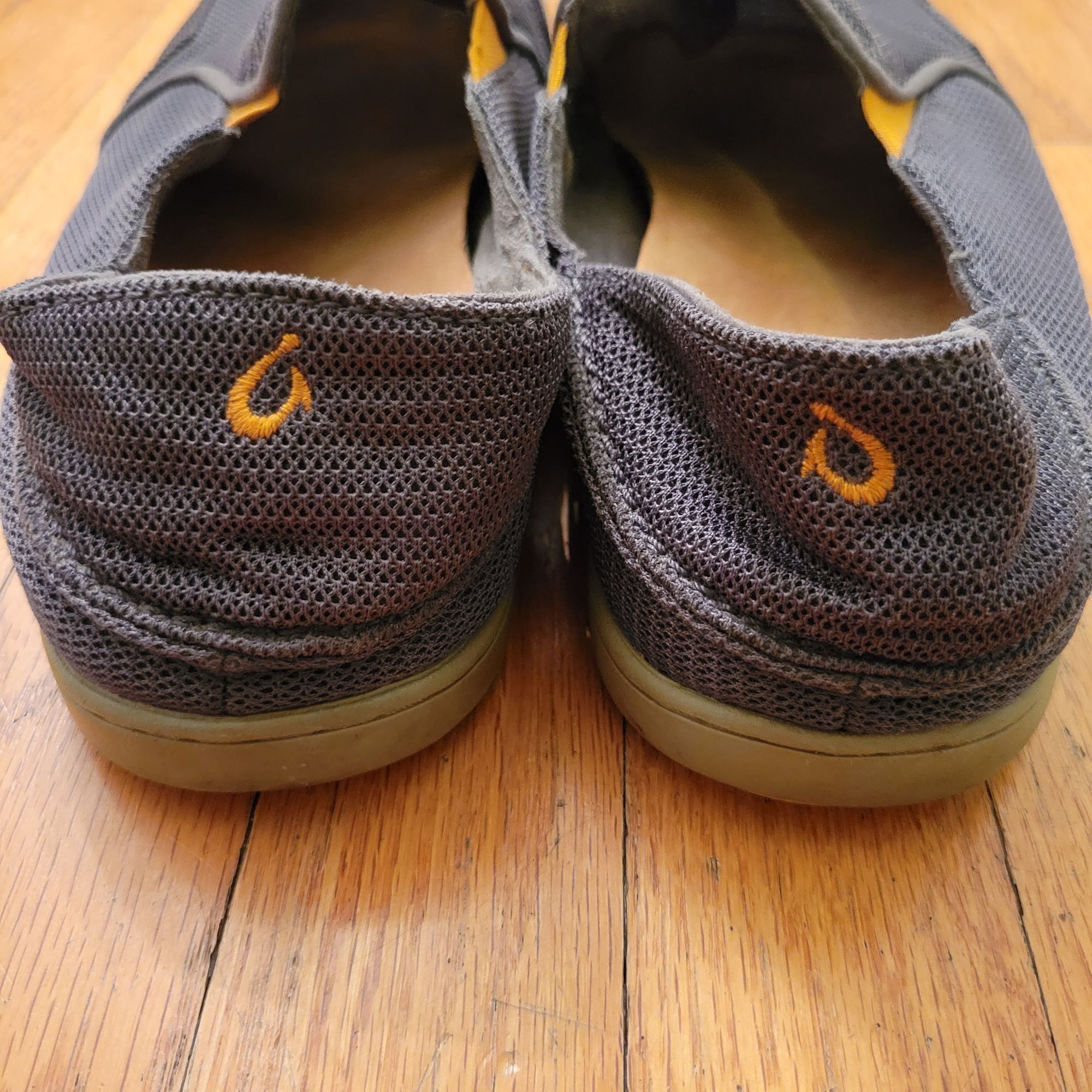 Olukai Olukai NOHEA Mesh Slip On Shoes 11 Gray Loafers Convertible Size US 11 / EU 44 - 8 Thumbnail