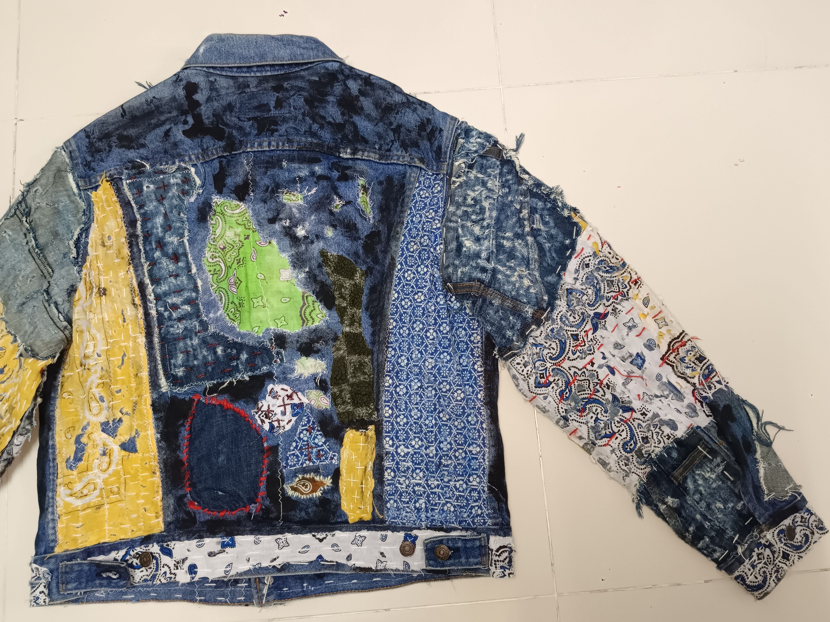 If Six Was Nine × Levi's Vintage Levis Trucker Jacket Size US M / EU 48-50 / 2 - 12 Thumbnail