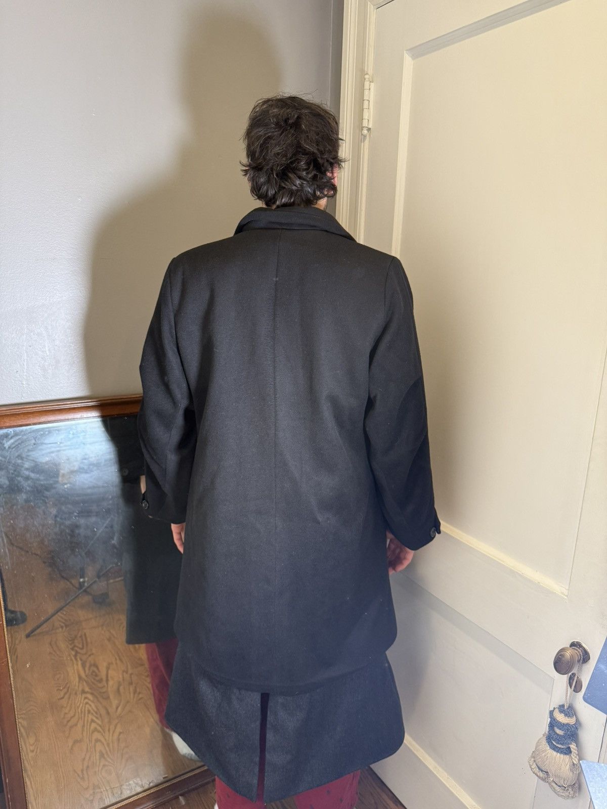 Other Myus Studio FW24 "Death of Salesman" Layered Trenchcoat Size L / US 10 / IT 46 - 17 Thumbnail