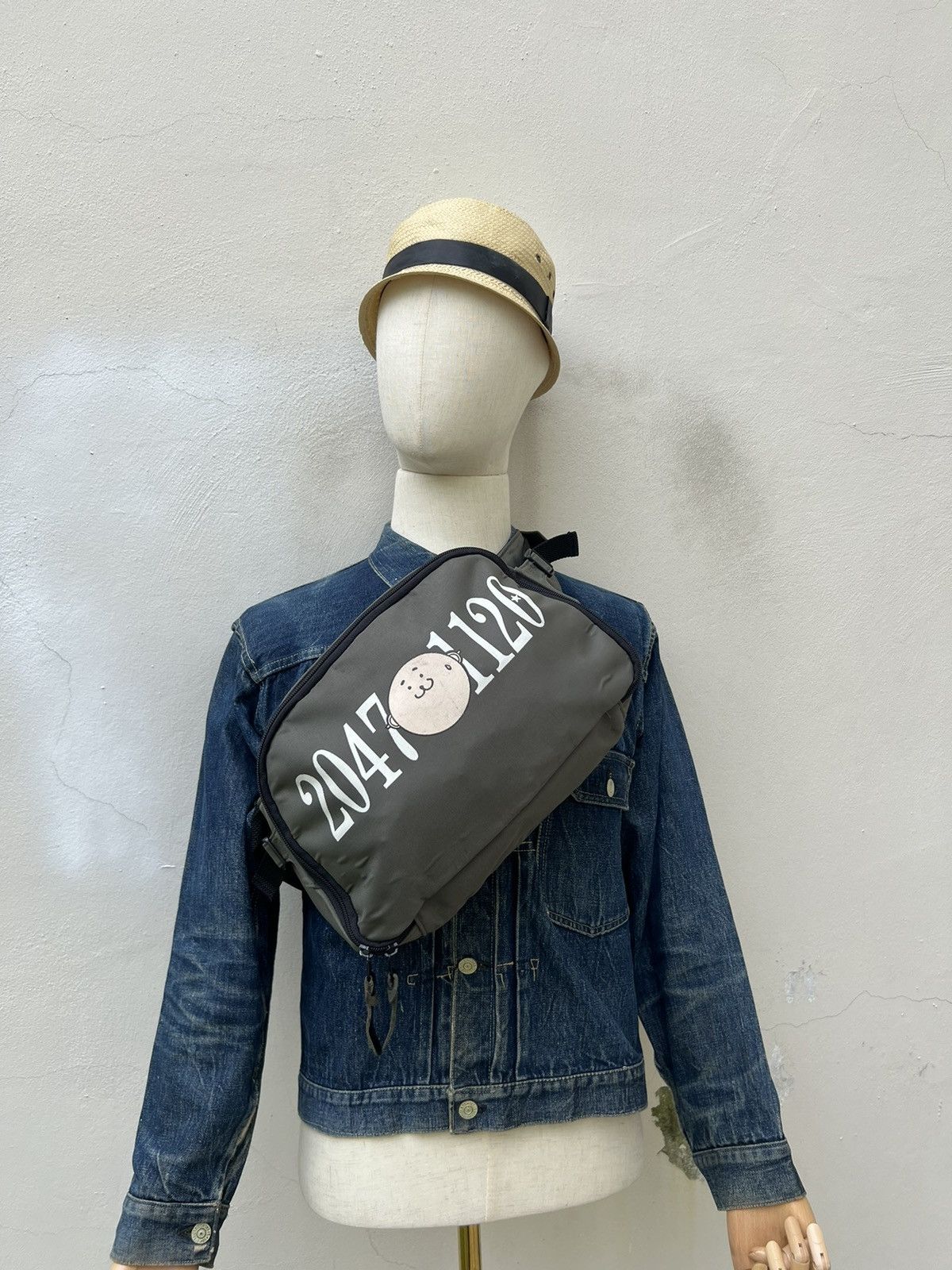 image of Vintage 20471120 Japan Bag in Green, Men's