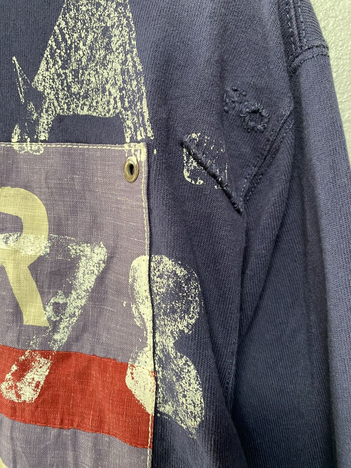 Polo Ralph Lauren Polo Ralph Lauren distressed patches Size US L / EU 52-54 / 3 - 3 Thumbnail