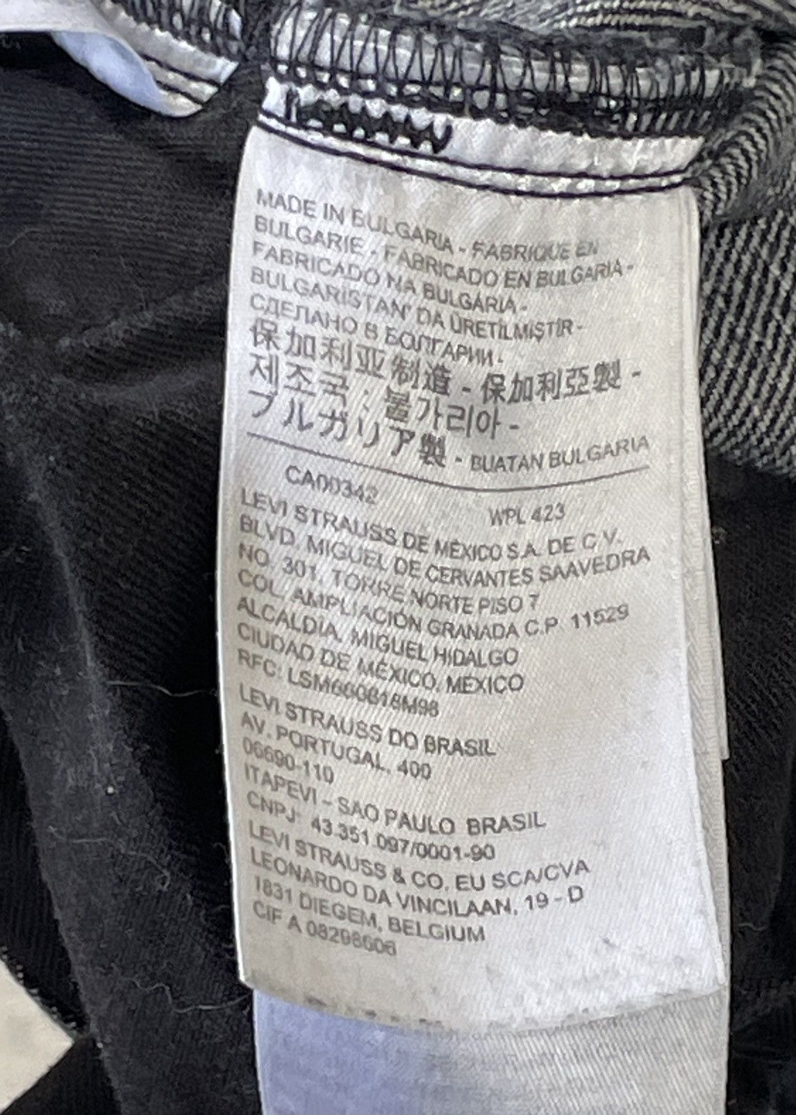 Levi's Levi’s Made In Italy Lot 502 Washed Denim Black Size US 34 / EU 50 - 8 Thumbnail